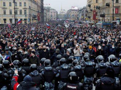 Полиция Петербурга отчиталась о 30 обысках по делу о перекрытии дорог на акции за свободу Навального - kasparov.ru - Санкт-Петербург