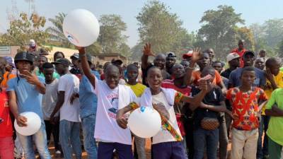 Фостен Туадер - Центральноафриканская Республика отметила годовщину перемирия в стране - riafan.ru