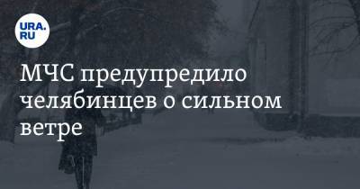 МЧС предупредило челябинцев о сильном ветре - ura.news - Москва - Челябинская обл.