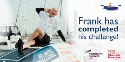 70-летний британец на лодке в одиночку пересек Атлантический океан. Он стал самым старшим человеком, кому это удалось - nv.ua - Англия