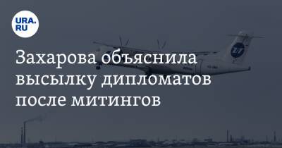 Мария Захарова - Захарова объяснила высылку дипломатов после митингов - ura.news - Царьград - Швеция