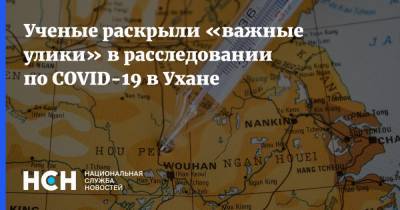 Питер Дашак - Ученые раскрыли «важные улики» в расследовании по COVID-19 в Ухане - nsn.fm - Китай - США - Ухань