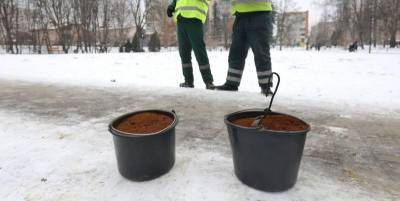 Во Львове с гололедом борются кофейной гущей - в Польше идею оценили - фото, видео - ТЕЛЕГРАФ - telegraf.com.ua - Англия - Львов - Польша