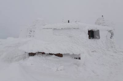 В Карпатах выпало больше метра снега - zik.ua