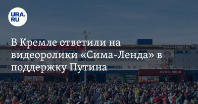 Владимир Путин - Дмитрий Песков - В Кремле ответили на видеоролики «Сима-Ленда» в поддержку Путина - ura.news - Екатеринбург