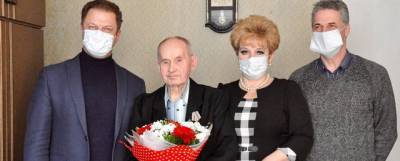 Владимир Путин - Андрей Воробьев - Сергей Дорофеев - Сергей Дорофеев поздравил жителя Электрогорска с 90-летием - runews24.ru - Московская обл. - Электрогорск