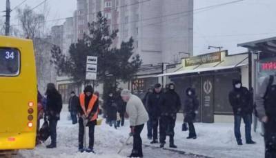 Львов засыпает снегом - lenta.ua - Львов