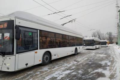 В Чебоксарах на три маршрута вышли четыре новых троллейбуса «Горожанин» - cheb.mk.ru - респ. Чувашия - Чебоксары - Новочебоксарск