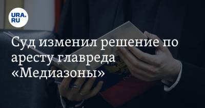 Сергей Смирнов - Суд изменил решение по аресту главреда «Медиазоны» - ura.news