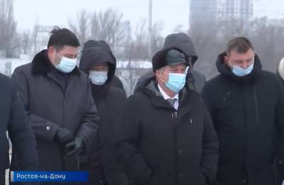 Василий Голубев - Глава Дона оценил темпы строительства нового моста на ул.Малиновскго - dontr.ru - Ростовская обл.