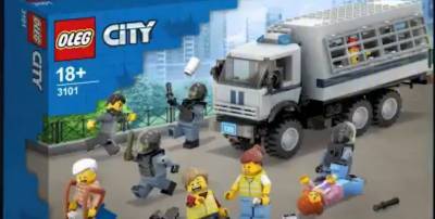 Алексей Навальный - Алексей Пивоваров - Lego - В России создали конструктор LEGO по мотивам протестов в поддержку Навального, видео - ТЕЛЕГРАФ - telegraf.com.ua - Россия