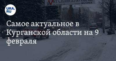Самое актуальное в Курганской области на 9 февраля. Продлен запрет на передвижение по дорогам для большегрузов, отменены авиарейсы до Москвы - ura.news - Москва - Курганская обл. - Курган