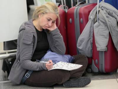 Новокузнецкий аэропорт вновь не принимает самолеты из-за обледенения полосы - interfax-russia.ru - Новосибирск - Кемерово