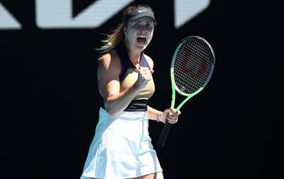 Элина Свитолина - Свитолина обыграла Бузкову и вышла во второй раунд Australian Open - korrespondent.net - Австралия - Чехия