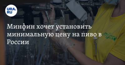Минфин хочет установить минимальную цену на пиво в России - ura.news