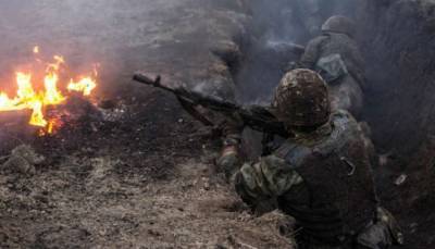 Российские боевики на Донбассе продолжают нарушать режим прекращения огня - lenta.ua - Донбасс