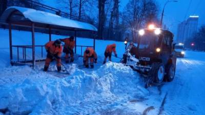 Снегопад в Киеве продолжается уже 30 часов и продолжится 10 февраля, - КГГА - ru.espreso.tv - Киев