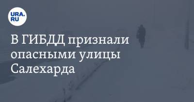 В ГИБДД признали опасными улицы Салехарда. Фото - ura.news - Салехард - окр. Янао