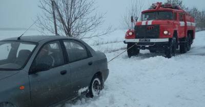 В Украине из-за снегопадов ограничили движение в шести областях - focus.ua - Киев