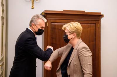 Гитанас Науседа - Администрация президента отклонила изменения представительства Литвы на саммитах ЕС - obzor.lt - Литва