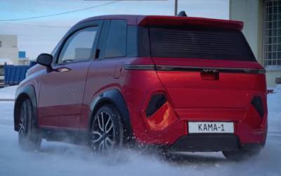 КАМАЗ показал на видео электромобиль КАМА-1 - zr.ru