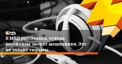 ВМВД рассказали, откуда россиянам звонят мошенники. Это нетолько тюрьмы - ridus.ru - Ростовская обл.