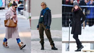 Louis Vuitton - Christian Dior - Кэти Холмс - Duck boots - самая актуальная обувь февраля - skuke.net