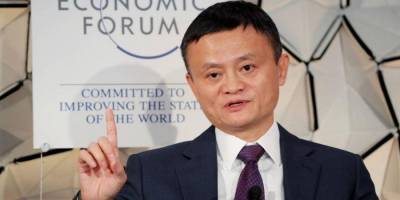 Джек Ма - Джек Ма обменивается рисунками с главой Softbank - nv.ua - Китай - Alibaba