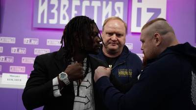 Владимир Хрюнов - Вячеслав Дацик - Дижон Тайсон - Промоутер Хрюнов рассказал о тайных спонсорах бойца Дижона - iz.ru