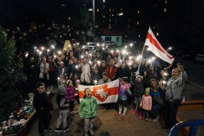В чем смысл протеста во дворе - newsland.com - Белоруссия