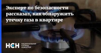 Эксперт по безопасности рассказал, как обнаружить утечку газа в квартире - nsn.fm - Московская обл.