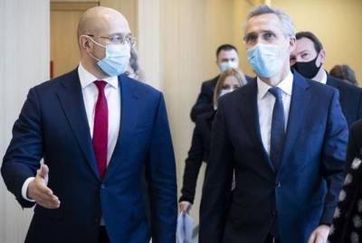 Йенс Столтенберг - Денис Шмыгаль - Столтенберг объяснил Зеленскому и Шмыгалю, почему Украина еще не в НАТО - kp.ua - Киев