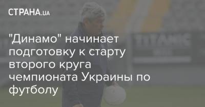 Валерий Лобановский - Мирча Луческ - "Динамо" начинает подготовку к старту второго круга чемпионата Украины по футболу - strana.ua - Киев - Турция - Луческ