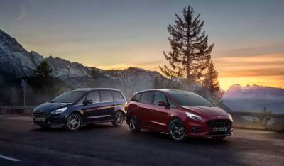 Минивэны Ford S-Max и Galaxy стали гибридами - bin.ua - Украина