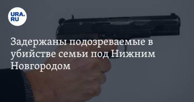 Задержаны подозреваемые в убийстве семьи под Нижним Новгородом. Полиция назвала причину преступления - ura.news - Нижегородская обл. - Нижний Новгород - Владимирская обл. - район Кстовский