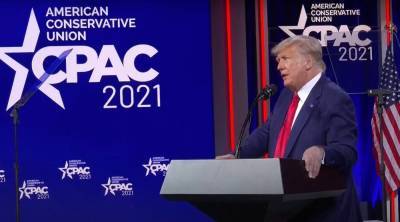 Дональд Трамп - Джо Байден - Трамп громко вернулся в политику в первом выступлении после инаугурации Байдена: видео - 24tv.ua