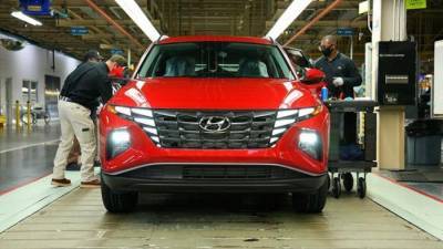 Начался выпуск кроссовера Hyundai Tucson нового поколения - usedcars.ru - Южная Корея - штат Алабама