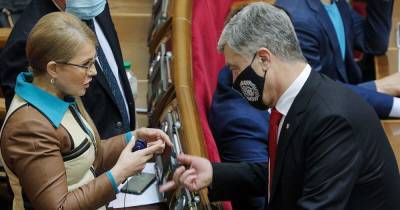 Владимир Зеленский - Петр Порошенко - Юлий Тимошенко - Владимир Паниотто - Тарас Козак - Рост тарифов, спад в экономике, эпидемия COVID - что влияет на рейтинг партий? - focus.ua - Киев