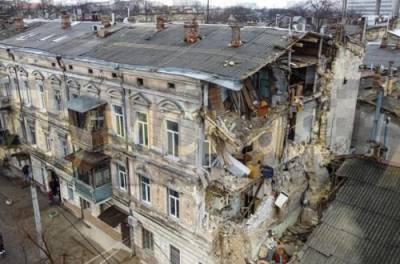 Вовремя отселили: в Одессе обрушился жилой дом - from-ua.com - Украина - Одесса