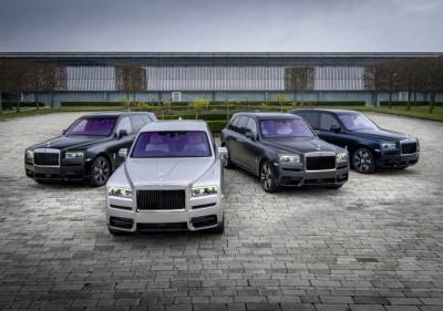 Rolls-Royce привез в Россию четыре эксклюзивных внедорожника Cullinan - autostat.ru - респ. Алтай