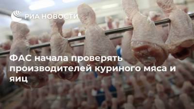 ФАС начала проверять производителей куриного мяса и яиц - smartmoney.one