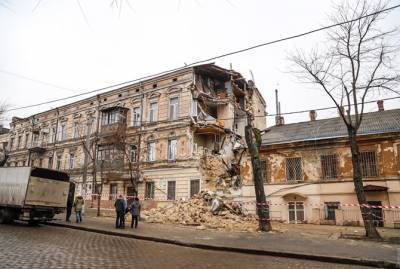 В Одессе обрушился очередной памятник архитектуры - kp.ua - Одесса