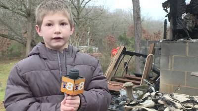 Отважный 7-летний мальчик спас младшую сестру из пожара, уничтожившего дом его семьи - usa.one - штат Теннесси