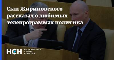 Владимир Жириновский - Игорь Лебедев - Сын Жириновского рассказал о любимых телепрограммах политика - nsn.fm