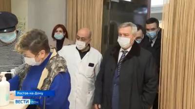 Василий Голубев - Василий Голубев посетил новый мобильный пункт вакцинации от COVID-19 - dontr.ru