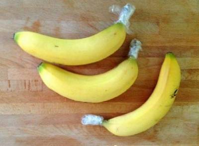 ​Как продлить свежесть бананам - skuke.net