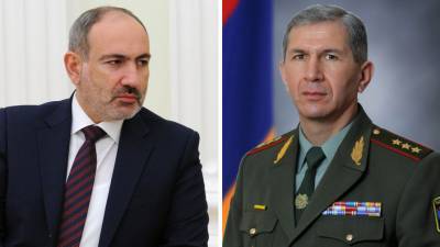 Никола Пашинян - Оник Гаспарян - Начальник Главштаба ВС Армении назвал антиконституционным процесс его увольнения - gazeta.ru