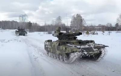 БМПТ «Терминатор» и танки Т-72Б3 впервые отработали взаимодействие в наступлении - topwar.ru