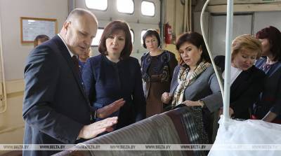 Наталья Кочанова - Кочанова посетила ОАО "Галантея" - belta.by - Минск