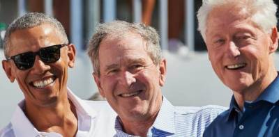 Барак Обама - Вильям Клинтон - Джеймс Картер - Джордж Буш - Четыре экс-президента США снялись в социальной рекламе, призывающей делать прививки - runews24.ru